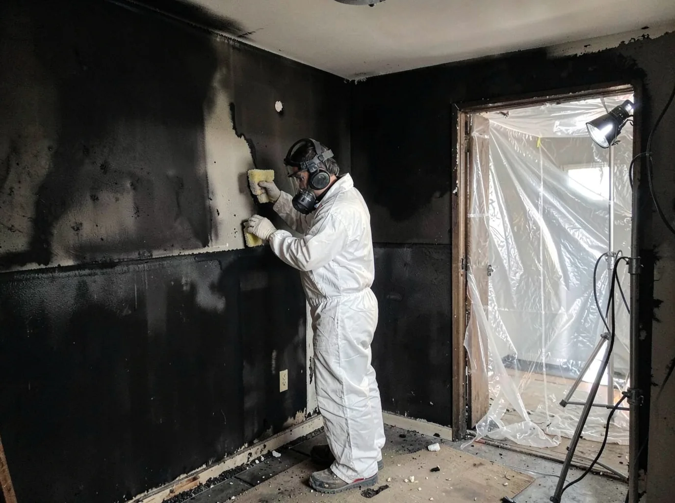 Fire Damage Restoration company in Arcadia, OK